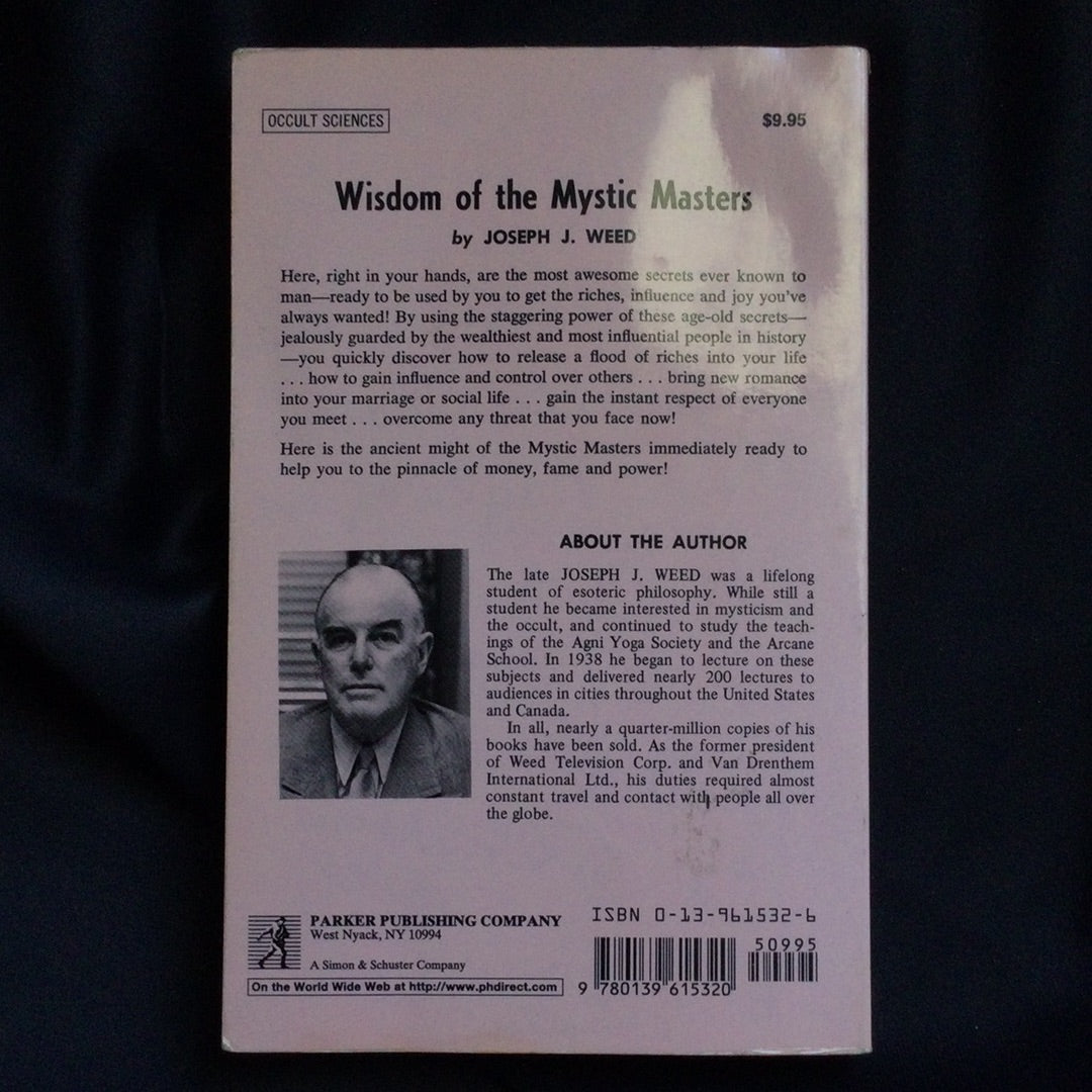 'Wisdom of the Mystic Masters' by Joseph J. Weed