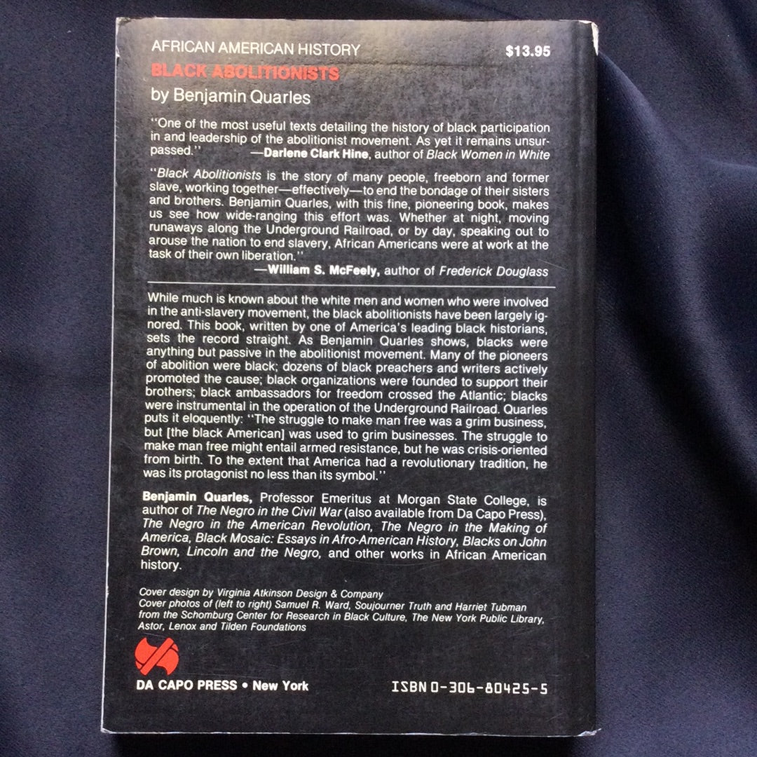 'Black Abolitionists' by Benjamin Quarles