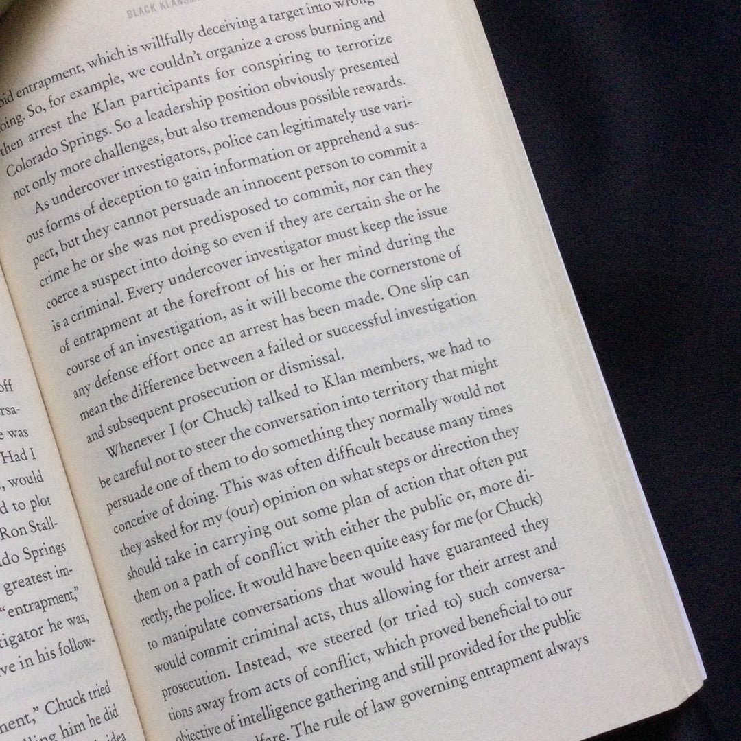 'Black K Klansman' by Ron Stallworth