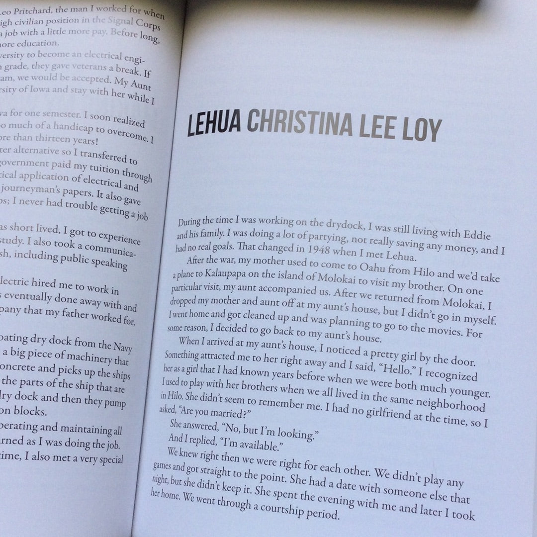 'The Autobiography of a Native Hawaiian Pearl Harbor Survivor, Counting My Blessings' by Herb Weatherwax