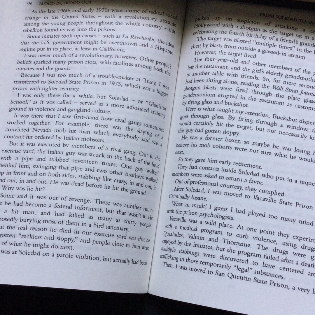 'Blood In, Blood Out' by Art Blajos, Keith Wilkerson