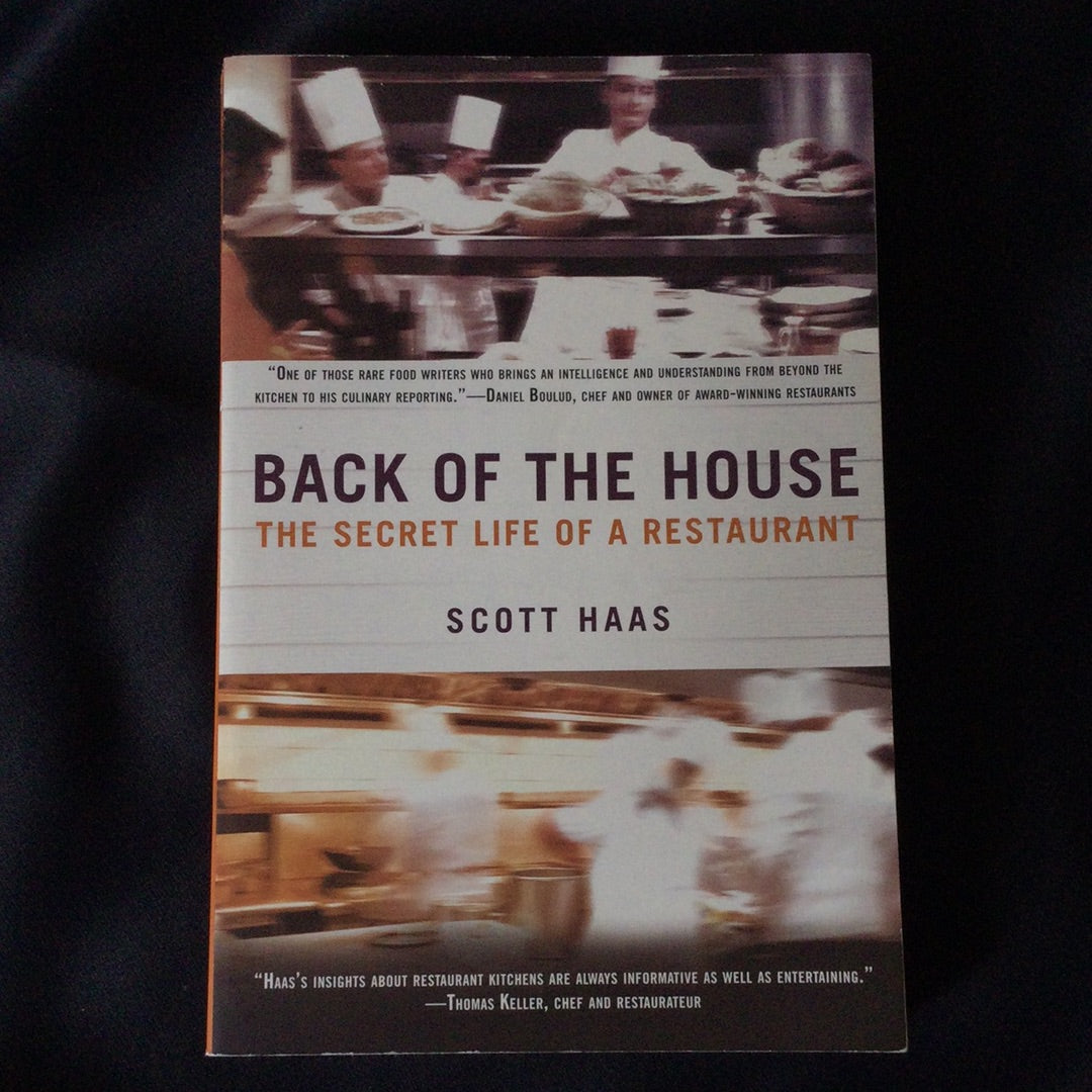 'Back of the House, the Secret Life of a Restaurant'