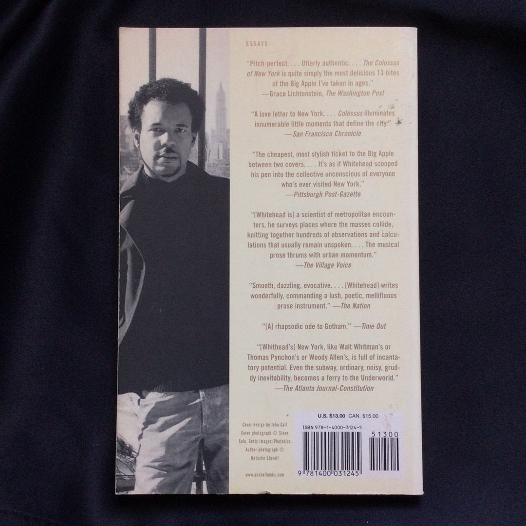 'The Colossus of New York' by Colson Whitehad