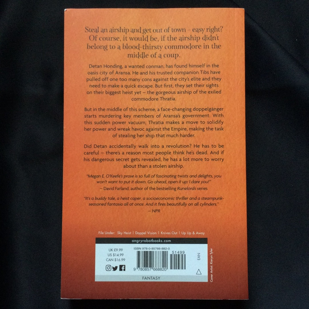 'Steal the Sky, Book One of the Scorched Continent' by Megan E. O'Keefe