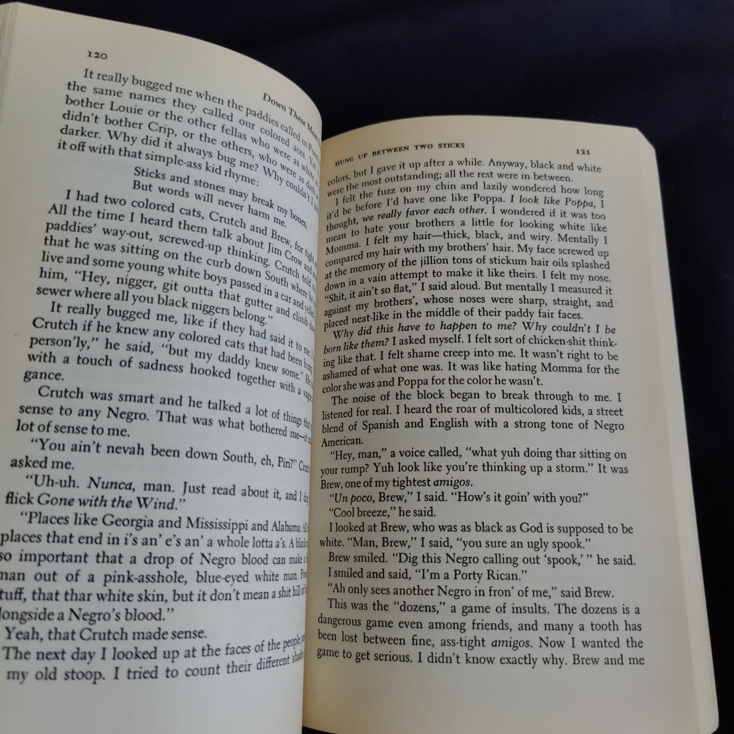 'Down These Mean Streets' by Piri Thomas