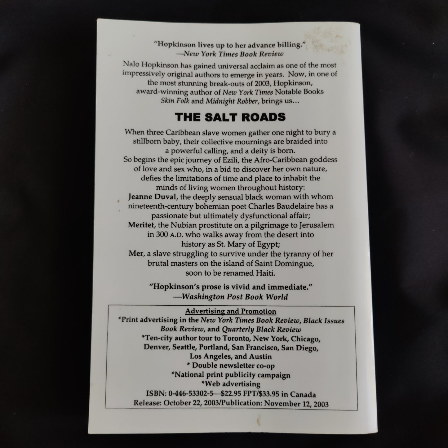 'The Salt Roads' by Nalo Hopkinson