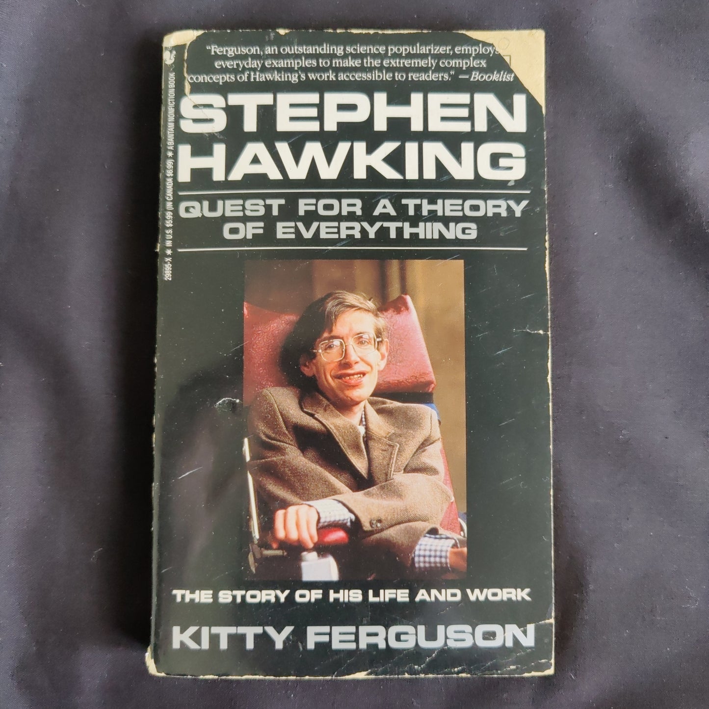 'Stephen Hawking Quest for a Theory of Everything' by Kitty Ferguson