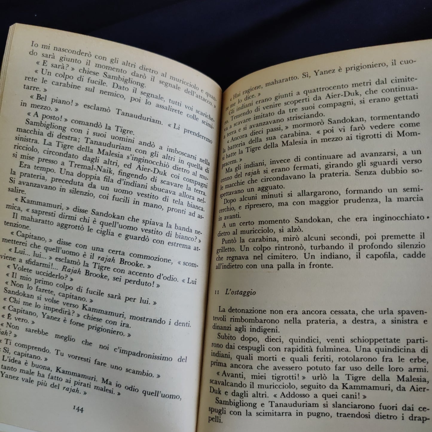 'i pirati della Malesia' by Emilio Salgari