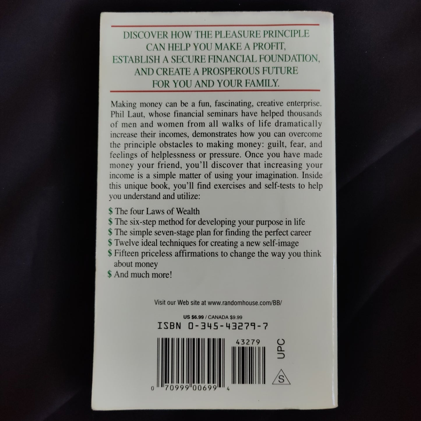 'Money Is My Friend' by Phil Laut