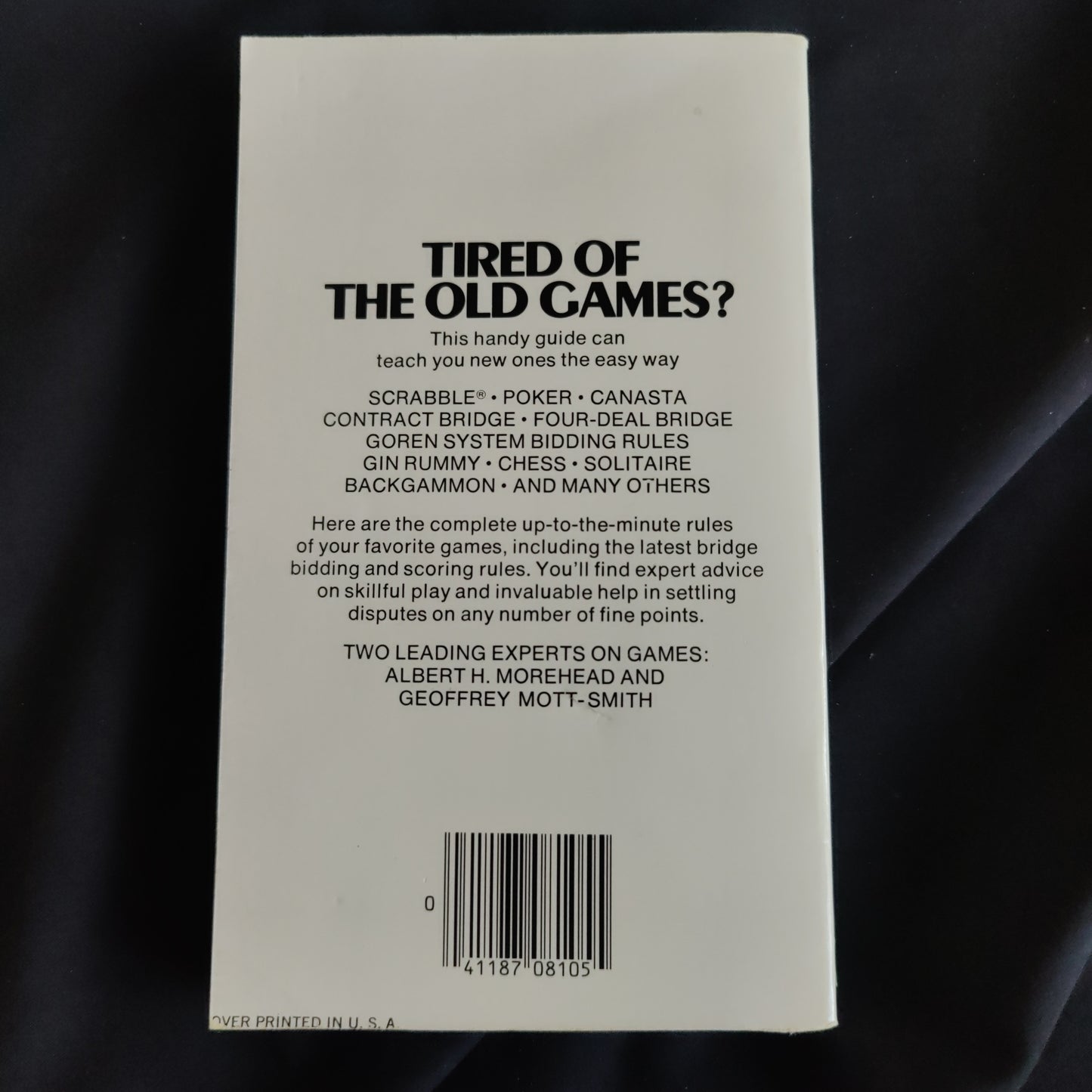 'Play According to Hoyle, Hoyle's Rules of Games'