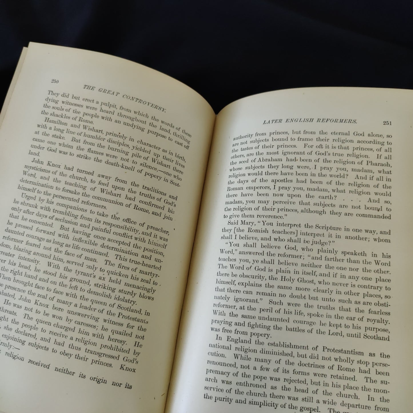 'The Great Controversy Between Christ and Satan'