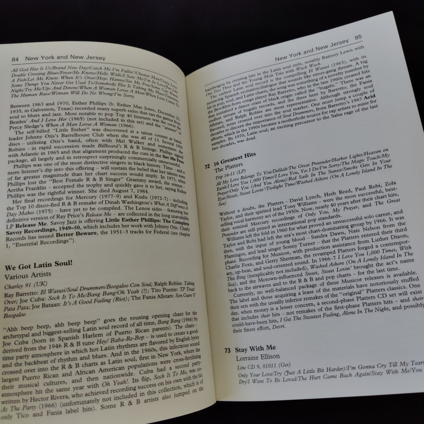 'The Blackwell Guide to Soul Recordings' by Robert Pruter