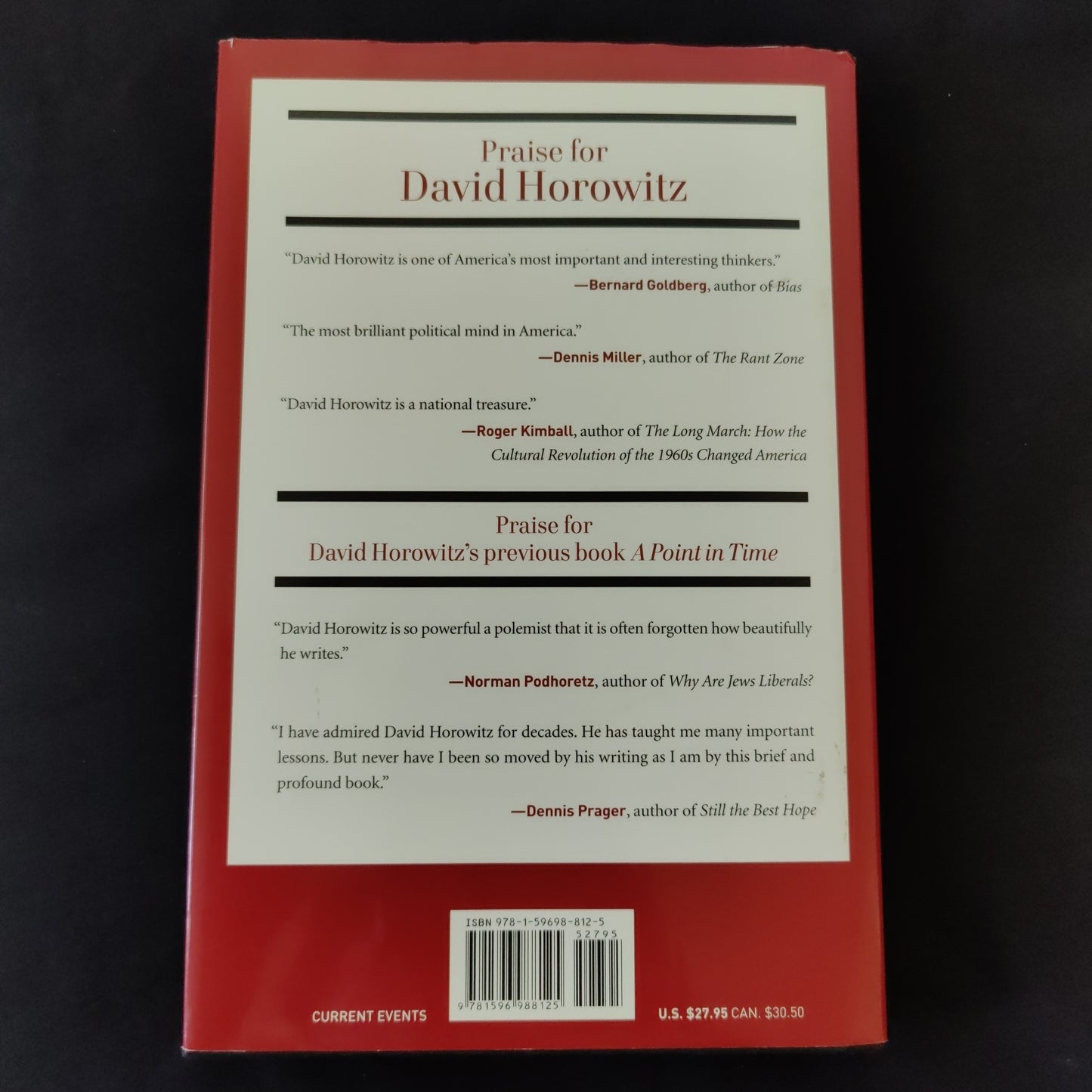 Radicals, Portraits of a Destructive Passion' by David Horowitz