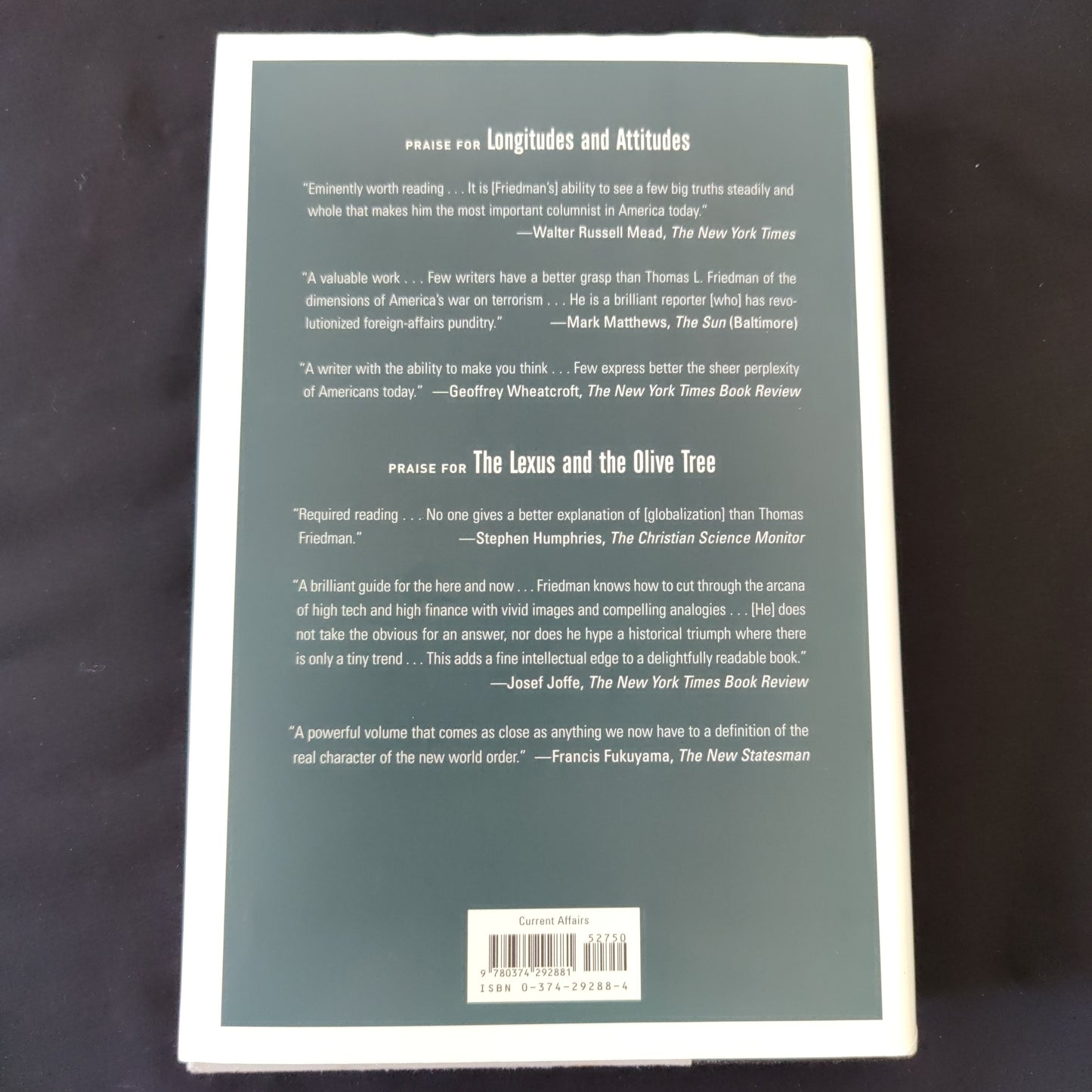 'The World Is Flat' by Thomas Friedman