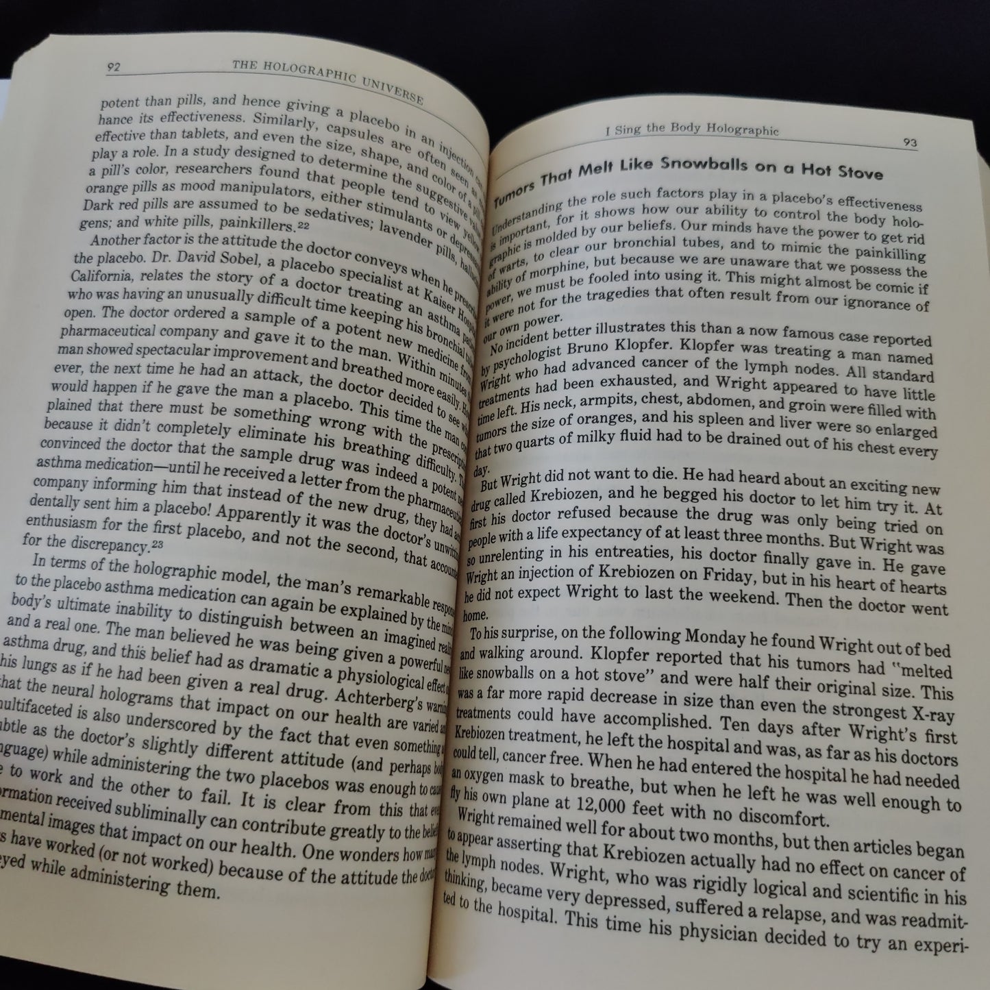 'The Holographic Universe' by Michael Talbot