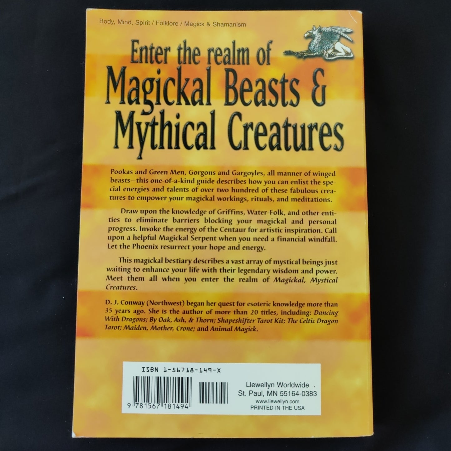 'Magickal Mystical Creature, Invite Their Powers into Your Life' by D.J. Conway