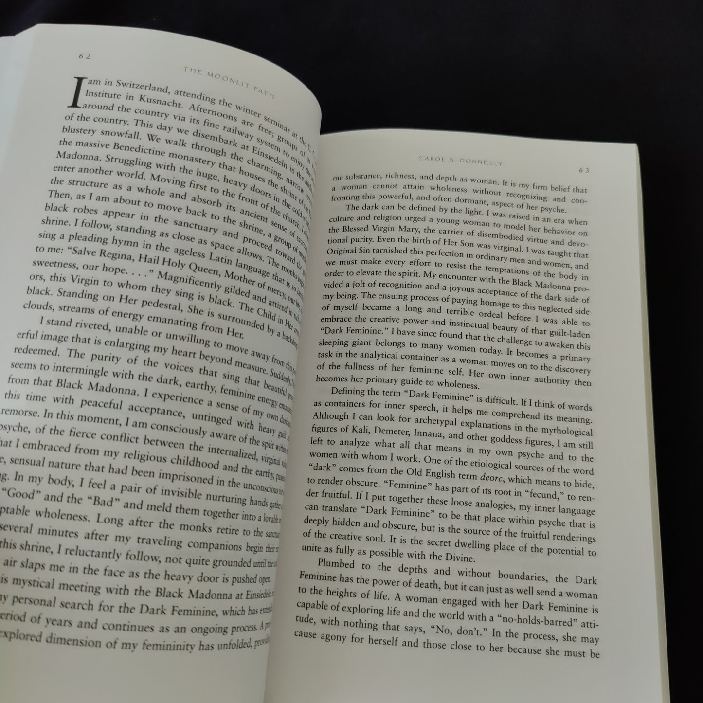 'The Moonlit Path Reflections on the Dark Feminine' by Fred Gustafson