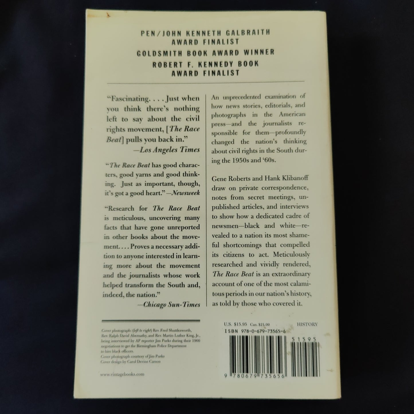 'The Race Beat' by Gene Roberts and Hank Klibanoff