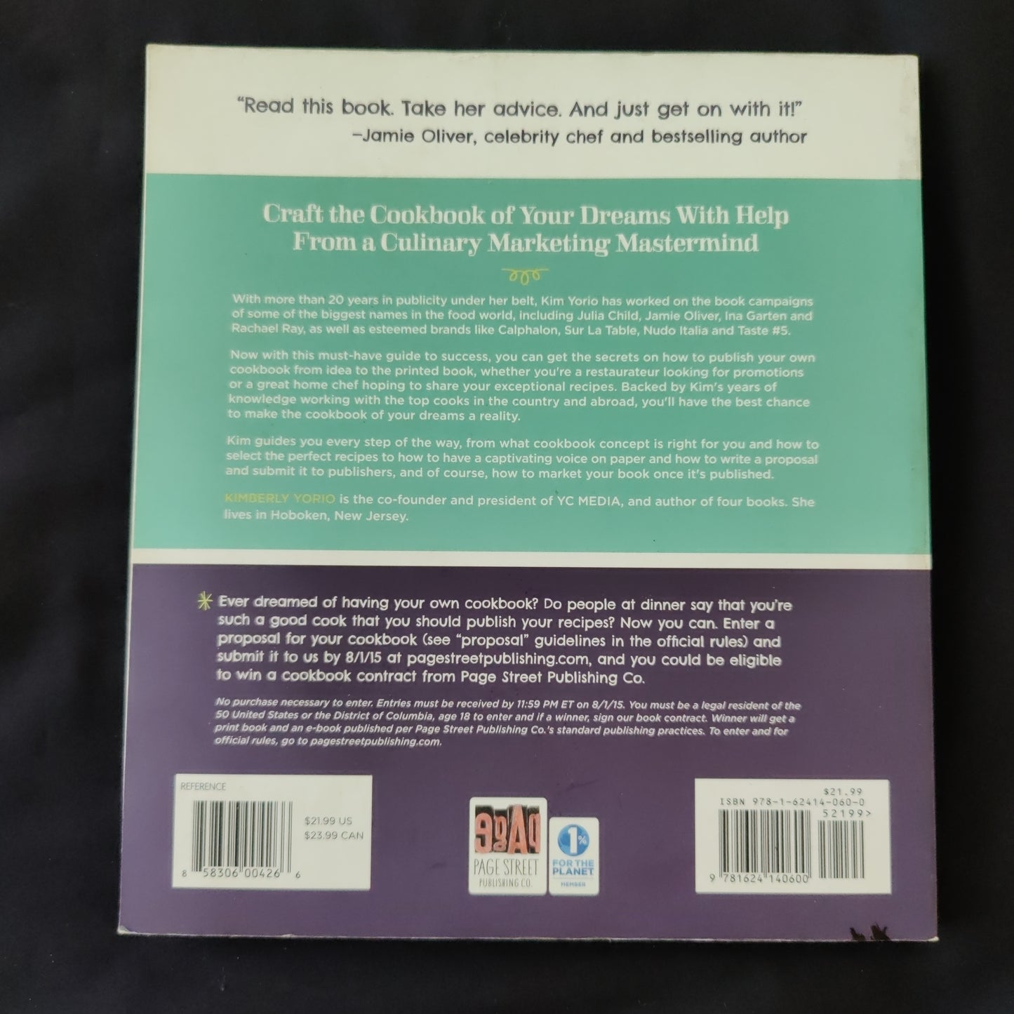 'The Joy of Writing A Great Cookbook'