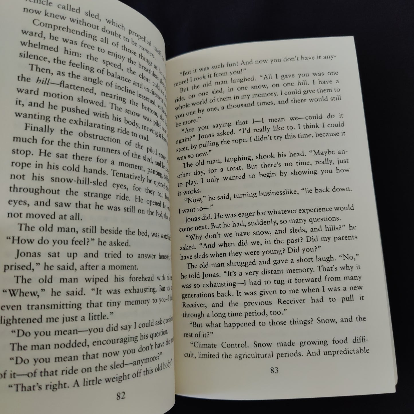 'The Giver' by Lois Lowry