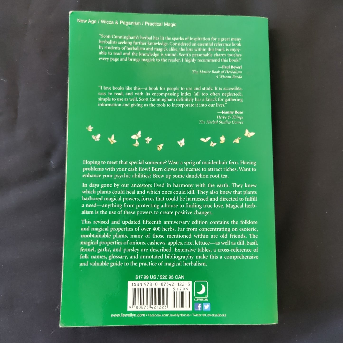 'Cunningham's Encyclopedia of Magical Herbs' by Scott Cunningham