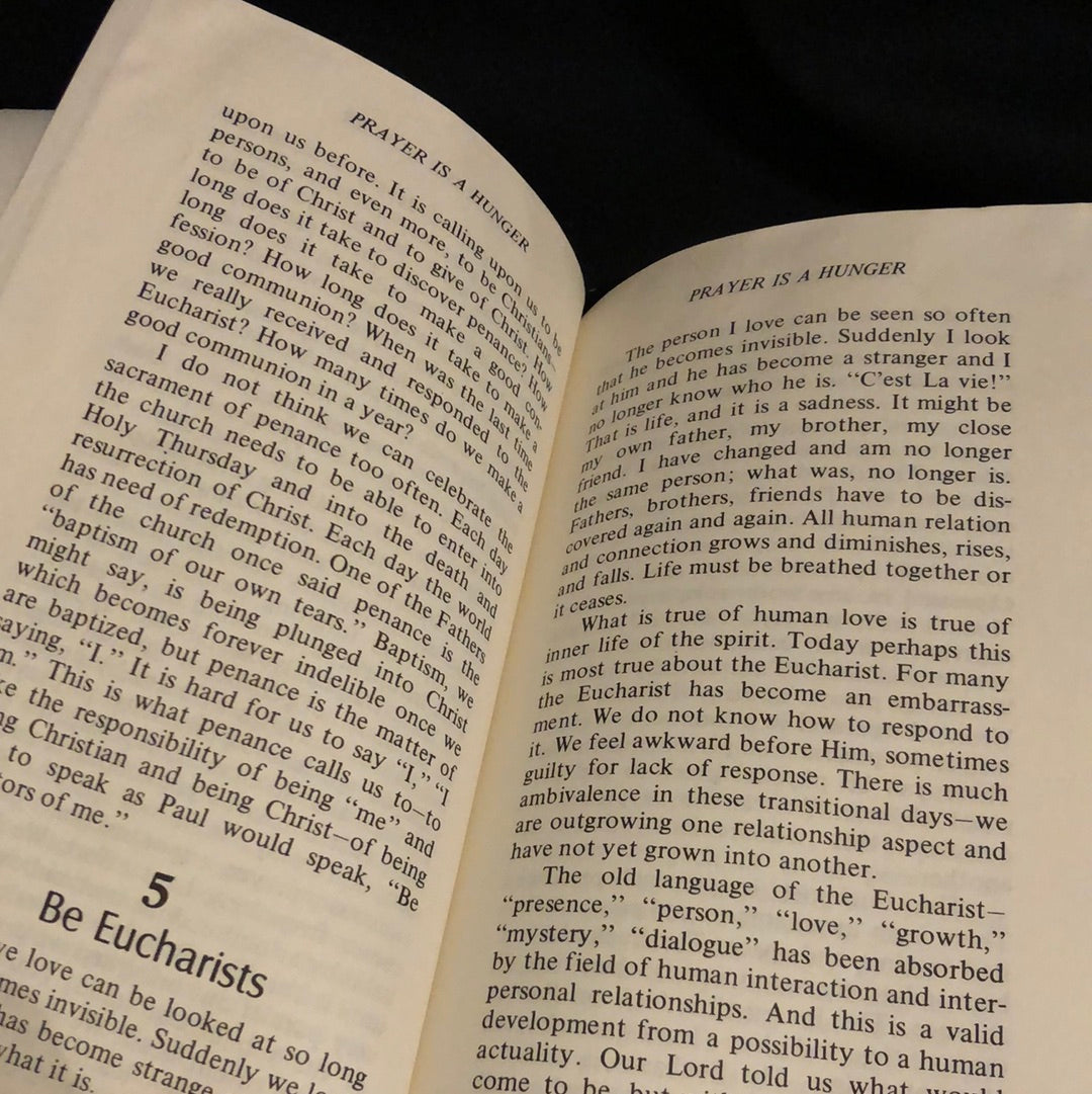 ‘Prayer Is A Hunger’ by Edward Farrell