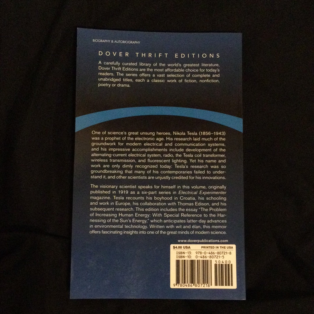 ‘Nikola Tesla, My Inventions, and Other Writings’