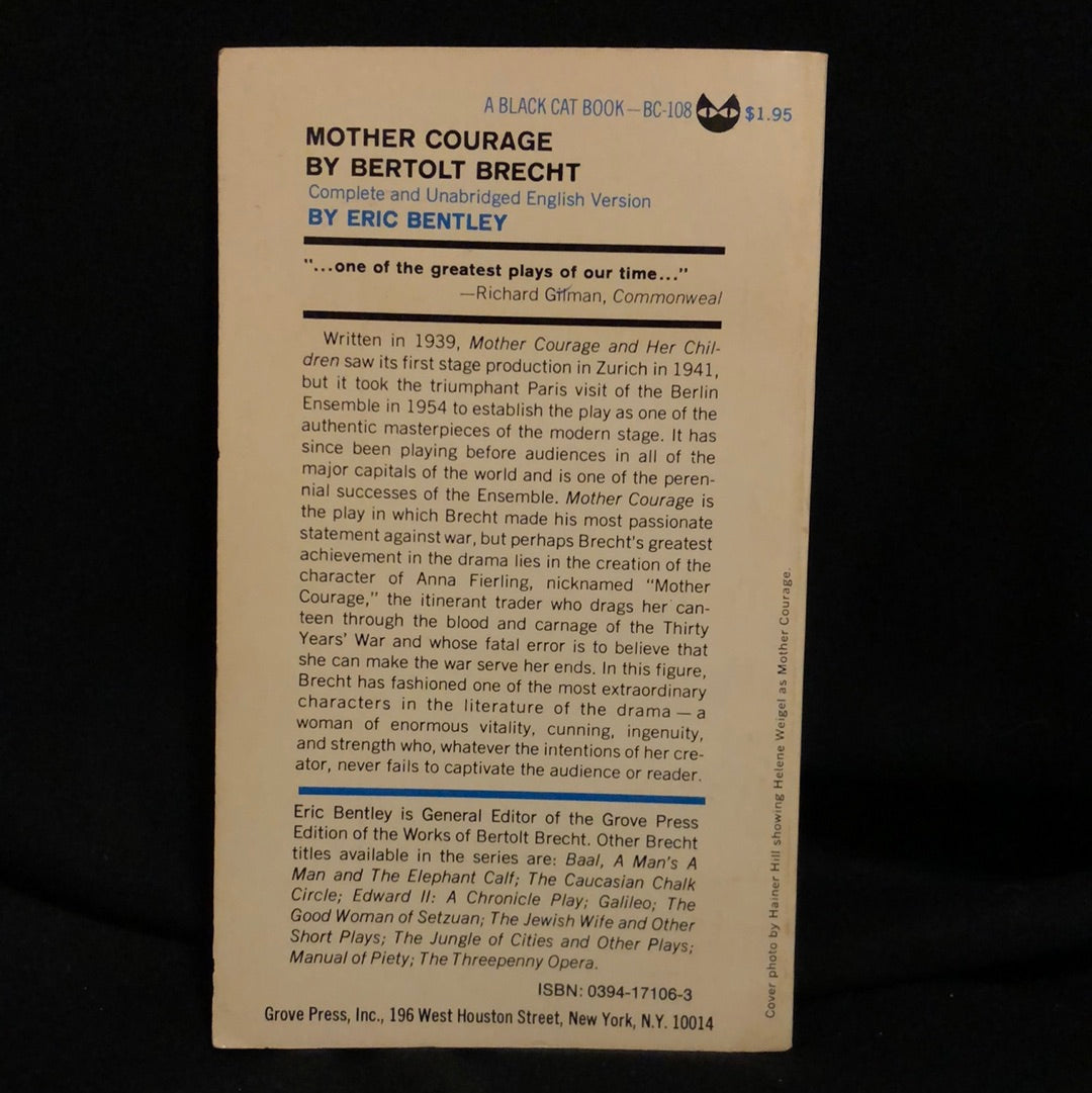 ‘Mother Courage’ by Bertolt Brecht