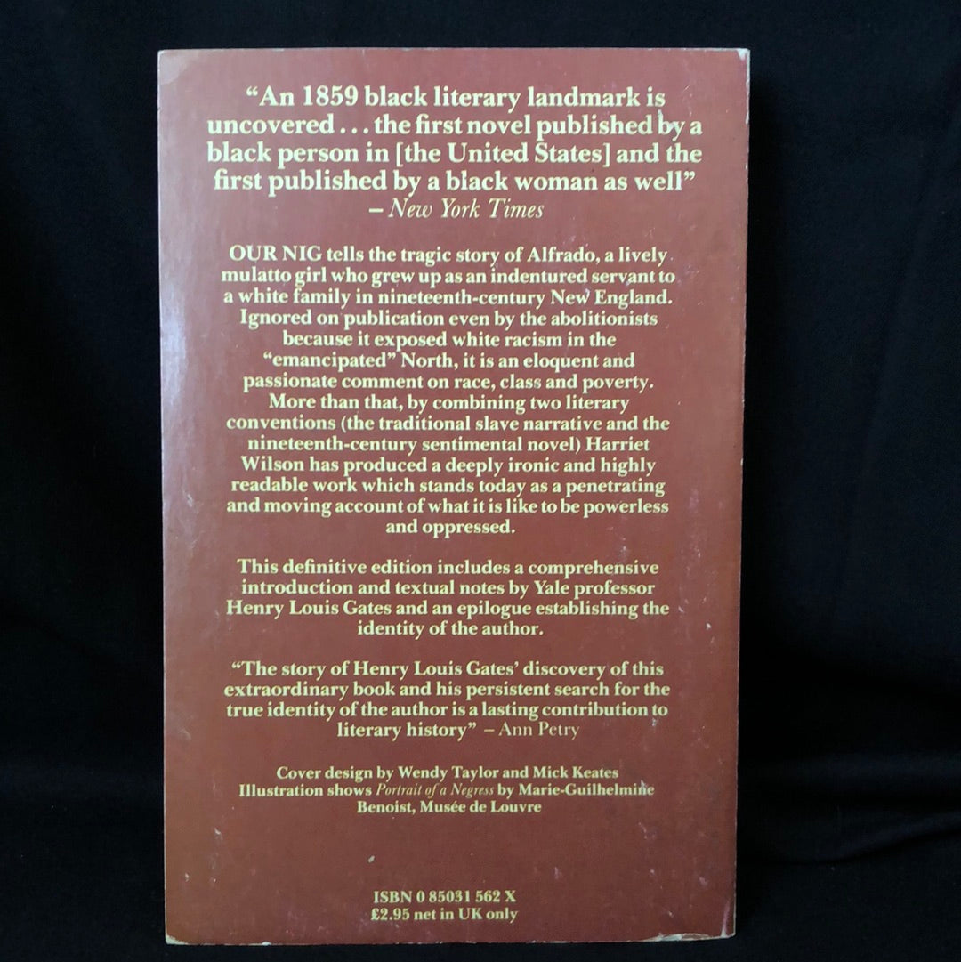 ‘Our Nig’ by Harriet E. Wilson