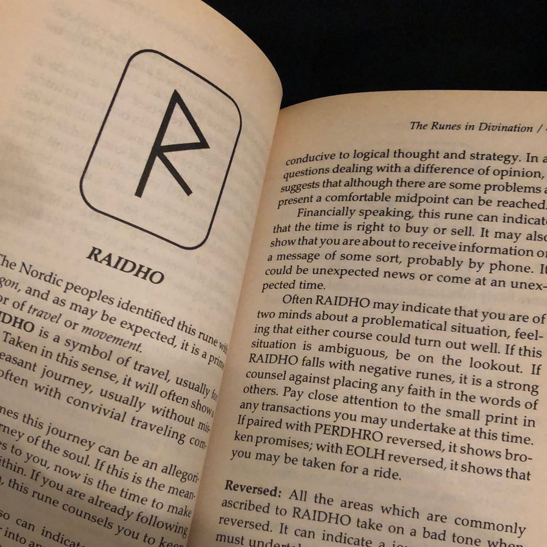 ‘A Practical Guide to the Runes Their Uses In Divination and Magick’ by Lisa Peschel