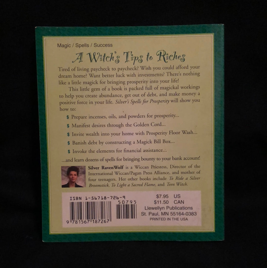 ‘Silver’s Spells for Prosperity’ by Silver Raven Wolf