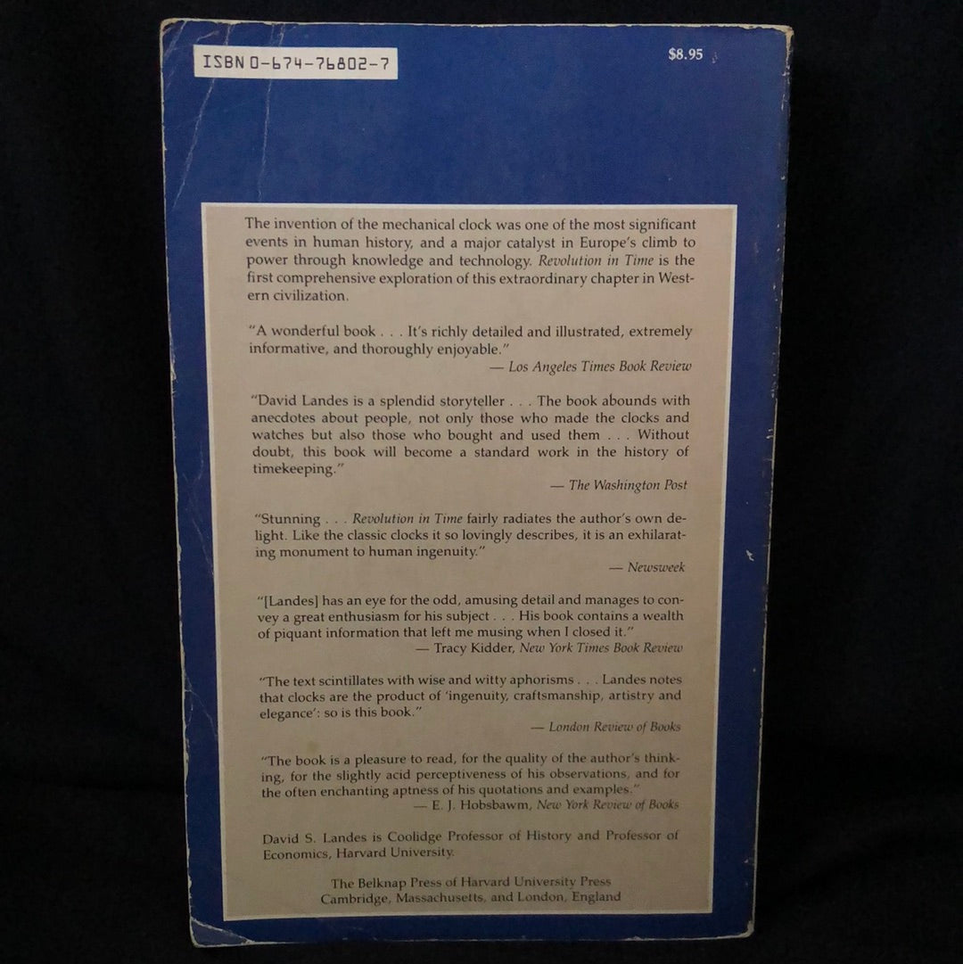 ‘Revolution in Time, Clocks and the Making of the Modern World’ by David S. Landes