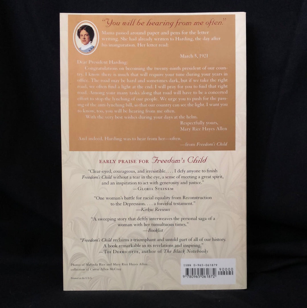 ‘Freedom’s Child’ by Carrie Allen McCray