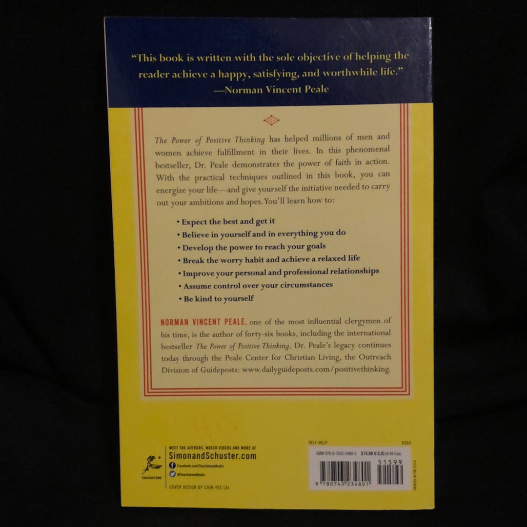 ‘The Power of Positive Thinking’ by Norman Vincent Peale