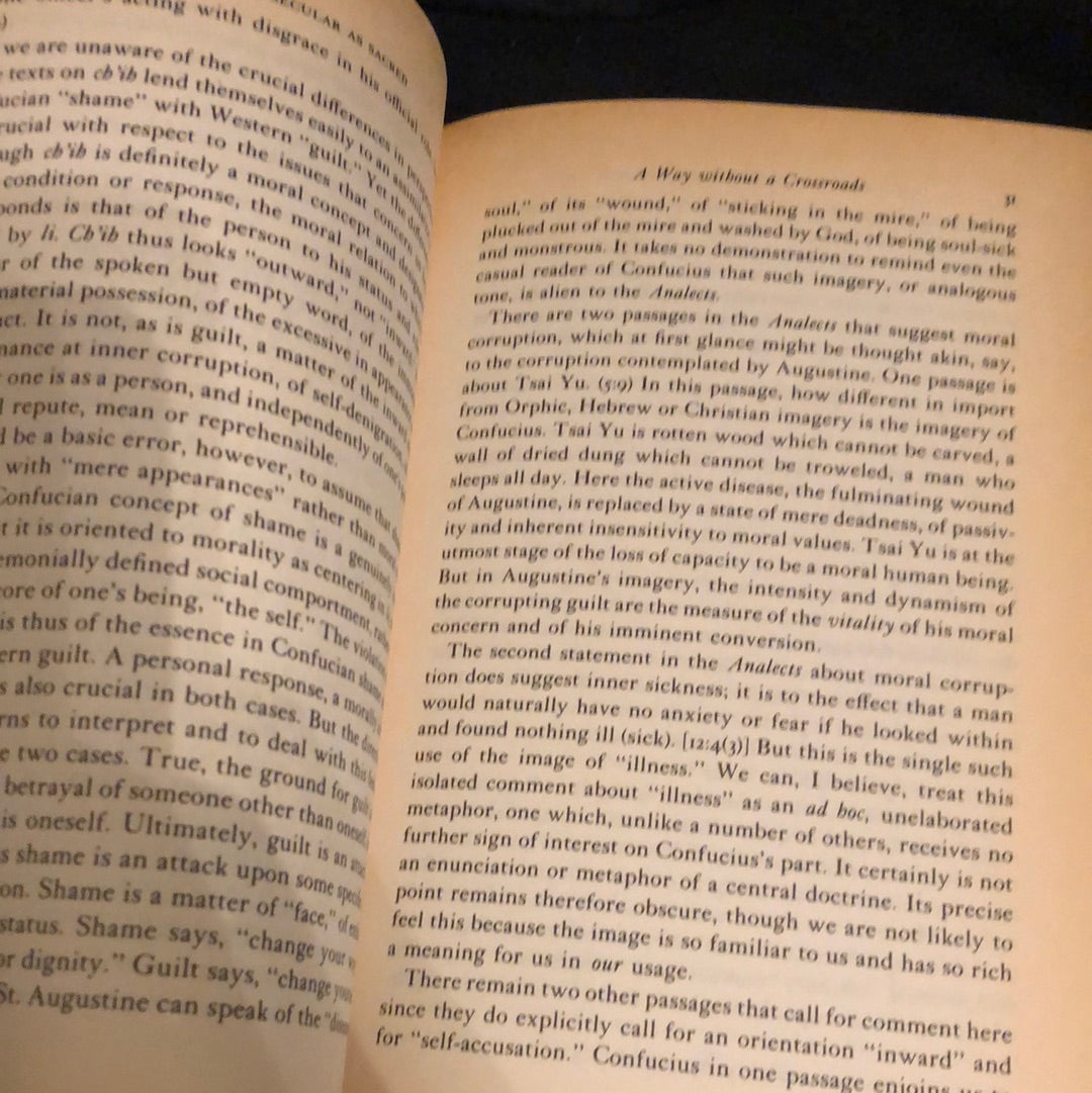 ‘Confucius—The Secular as Sacred’ by Herbert Fingarette