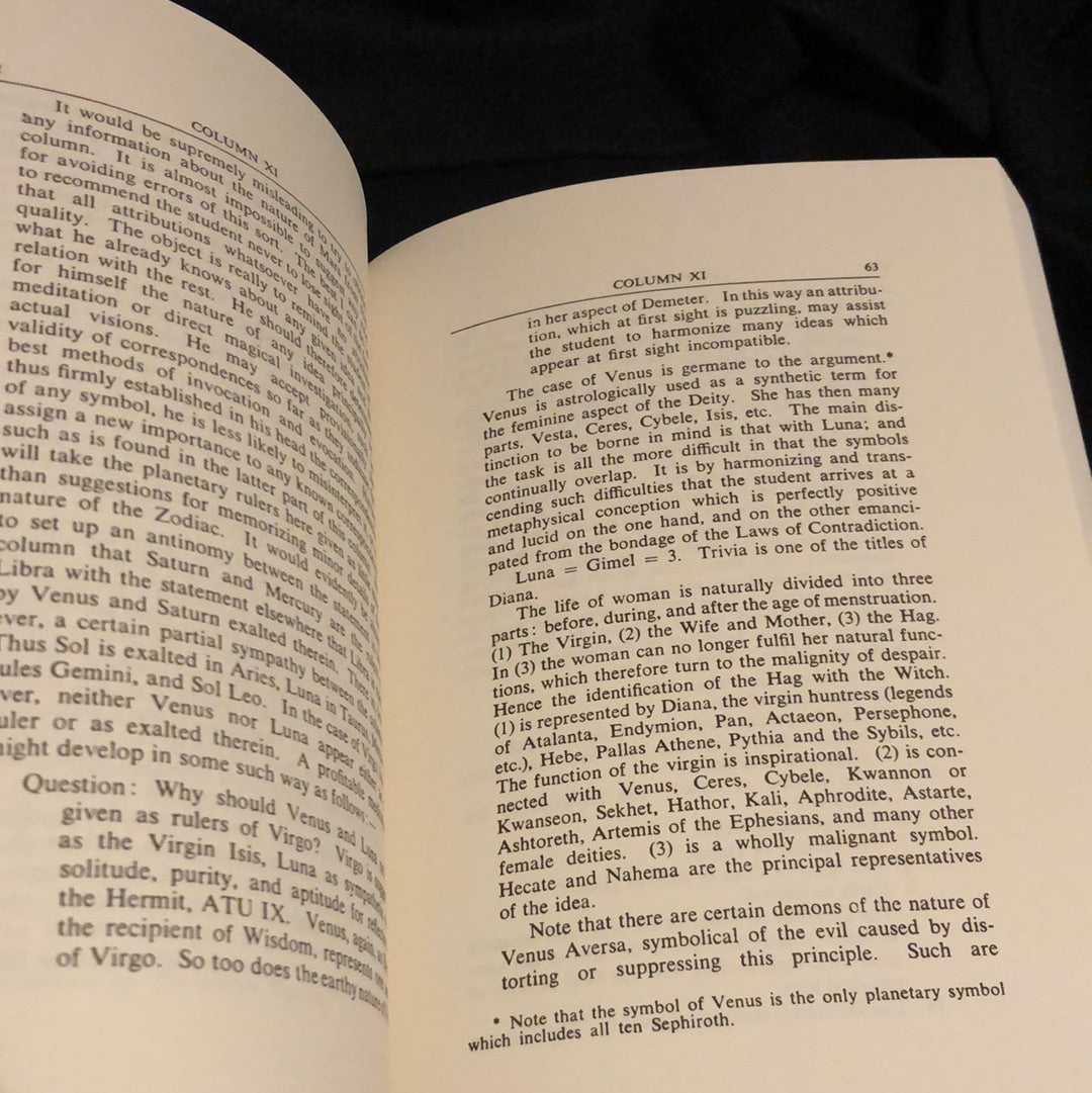 ‘777 and Other Qabalistic Writings of Aleister Crowley’