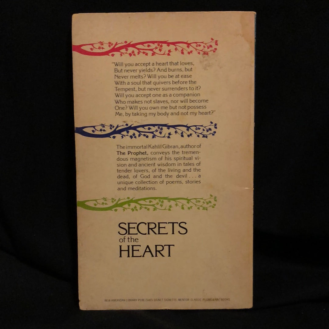 ‘Secrets of the Heart’ by Kahlil Gibran