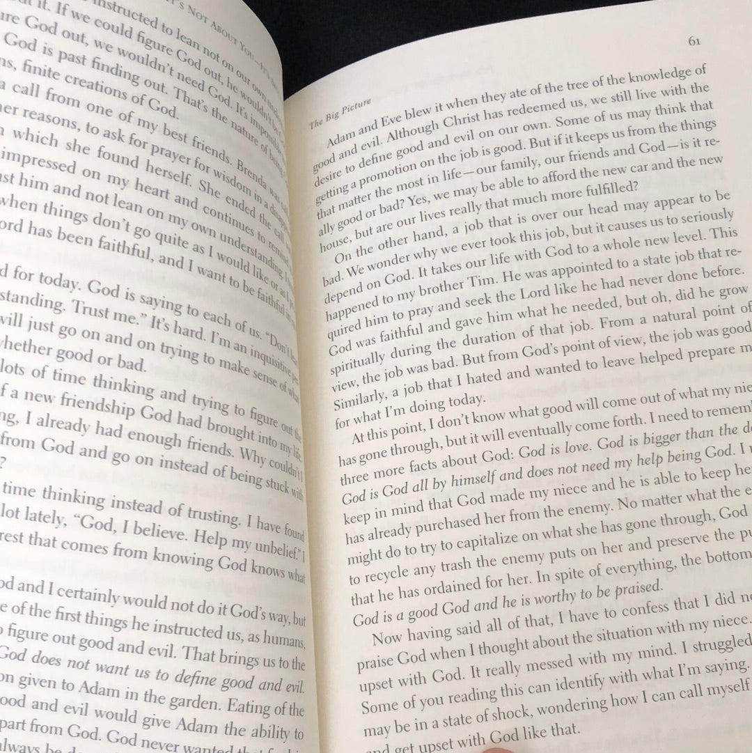 ‘It’s Not About You, It’s About God’ by Rebecca Florence Osaigboro