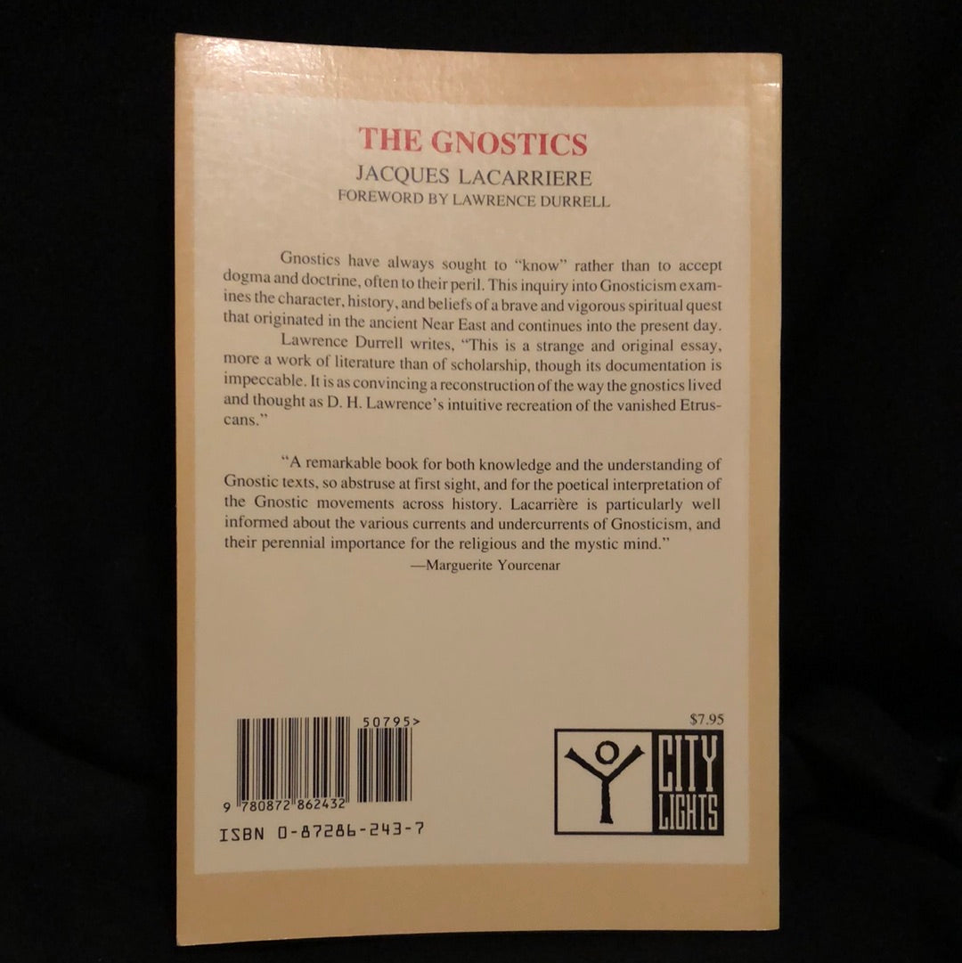 ‘The Gnostics’ by Jacques Lacarriere