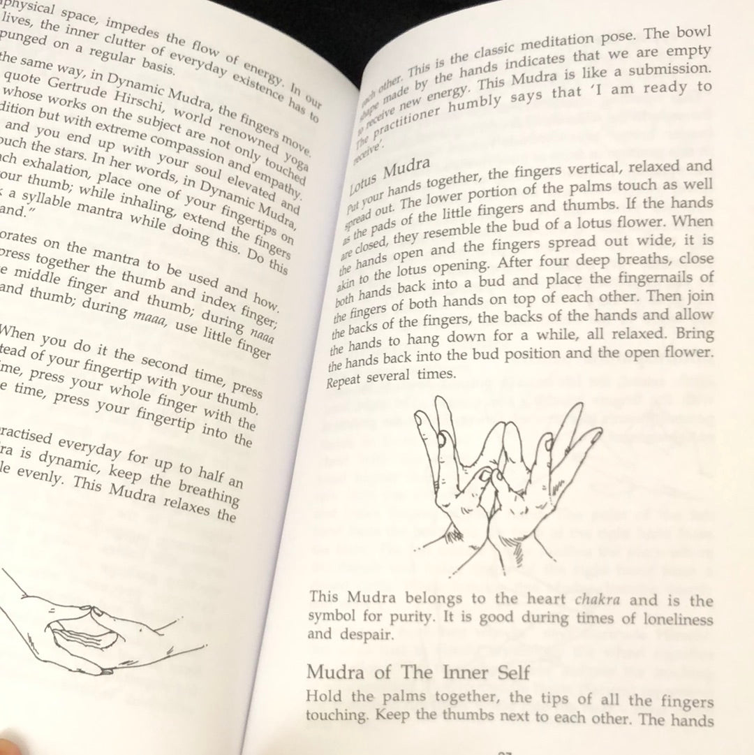 ‘The Healing Power of Mudras’ by Rajendra Menen