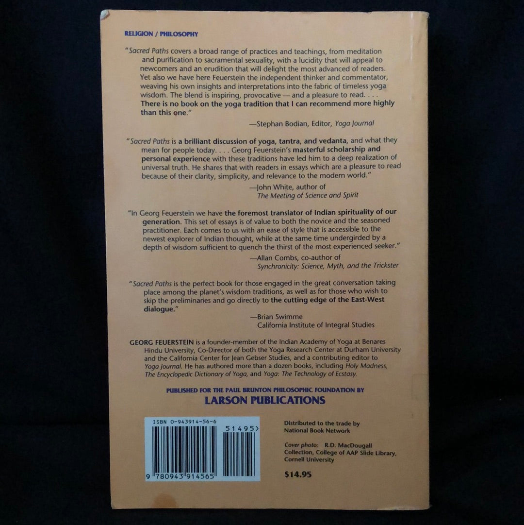 ‘Sacred Paths’ by Georg Feuerstein