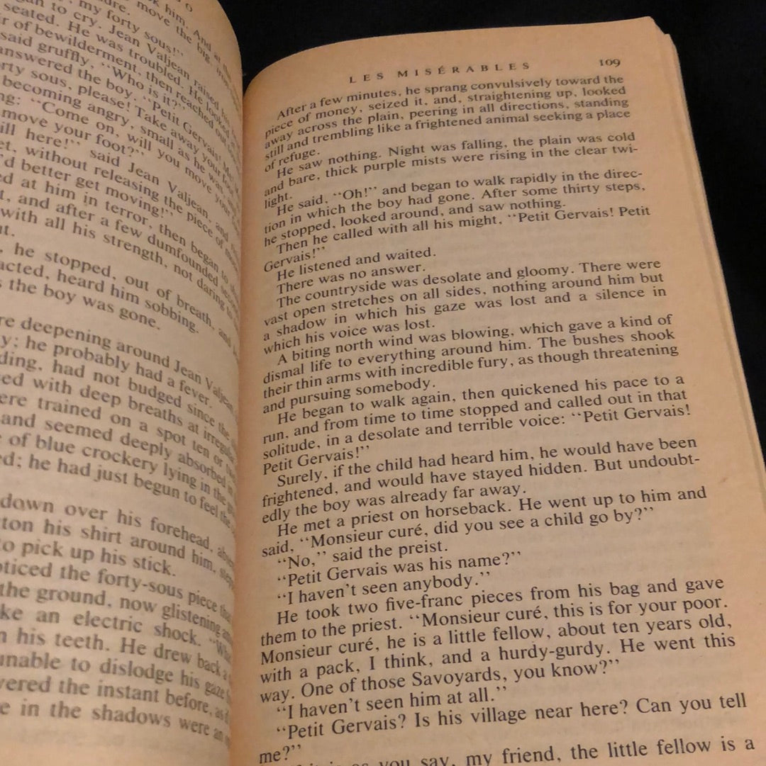 ‘Les Miserables’  by Victor Hugo