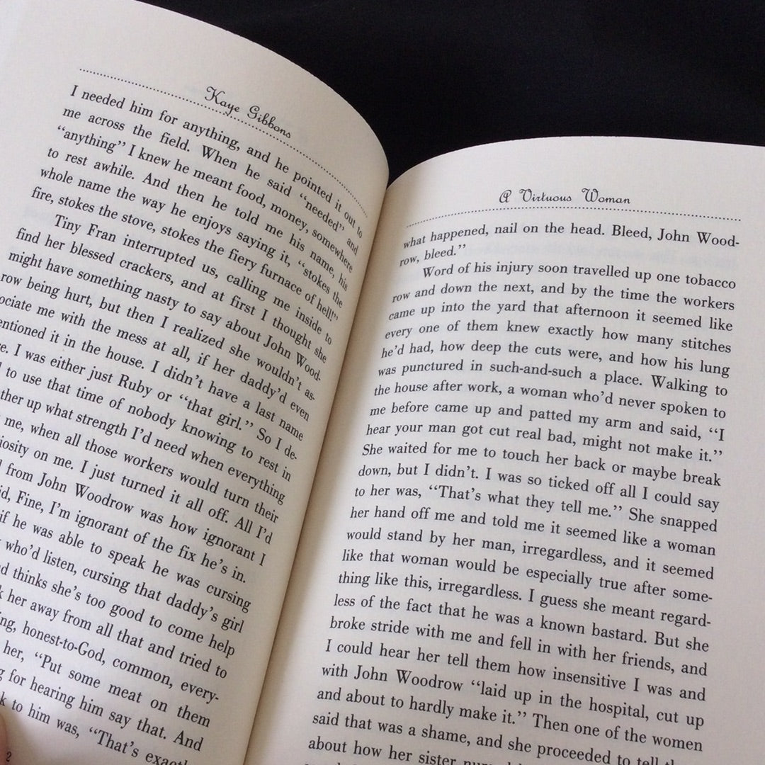 'A Virtuous Woman' by Kaye Gibbons