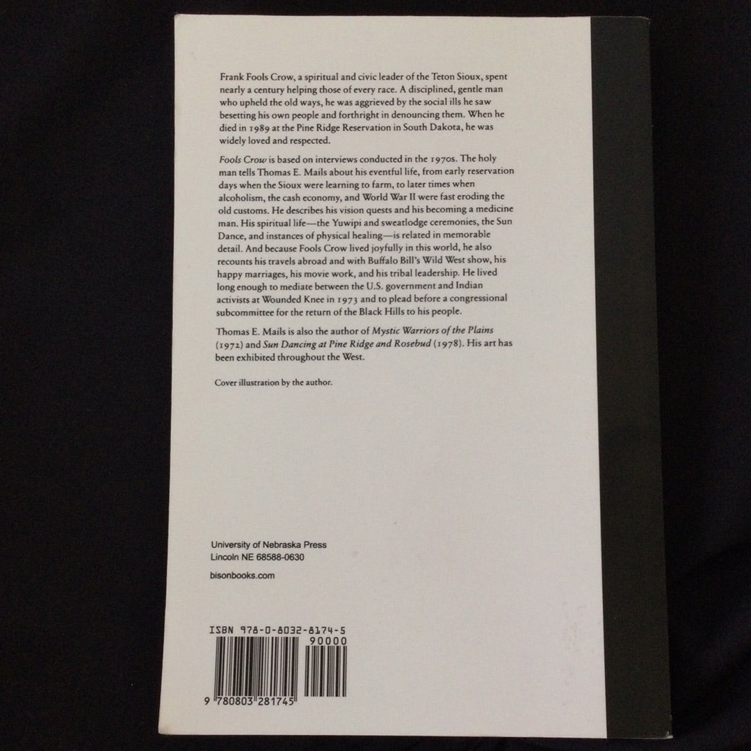 ‘Fools Crow’ by Thomas E. Mails