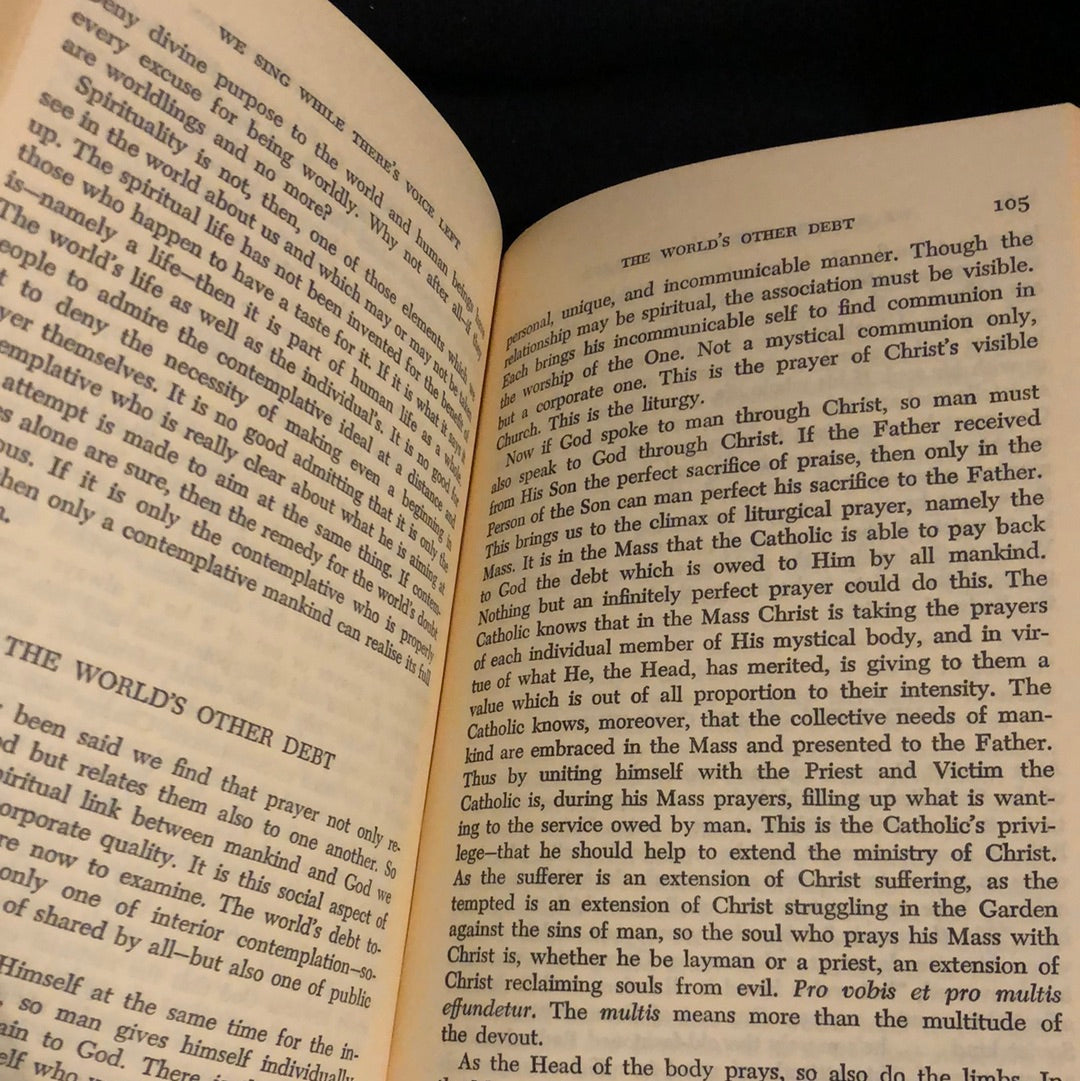 ‘We Sing While There’s Voice Left’ by Dom Hubert Van Zeller