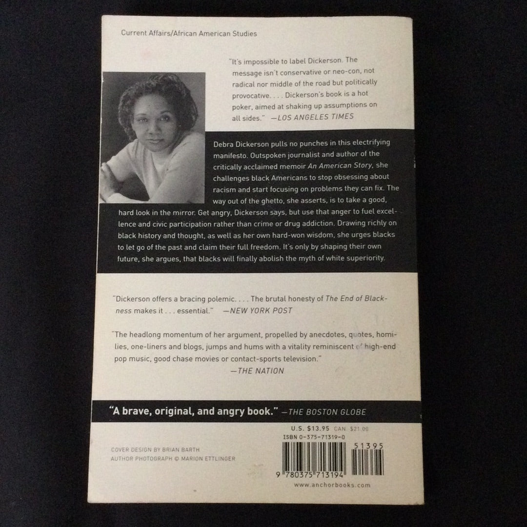 ‘The  End of Blackness’ by Debra J. Dickerson