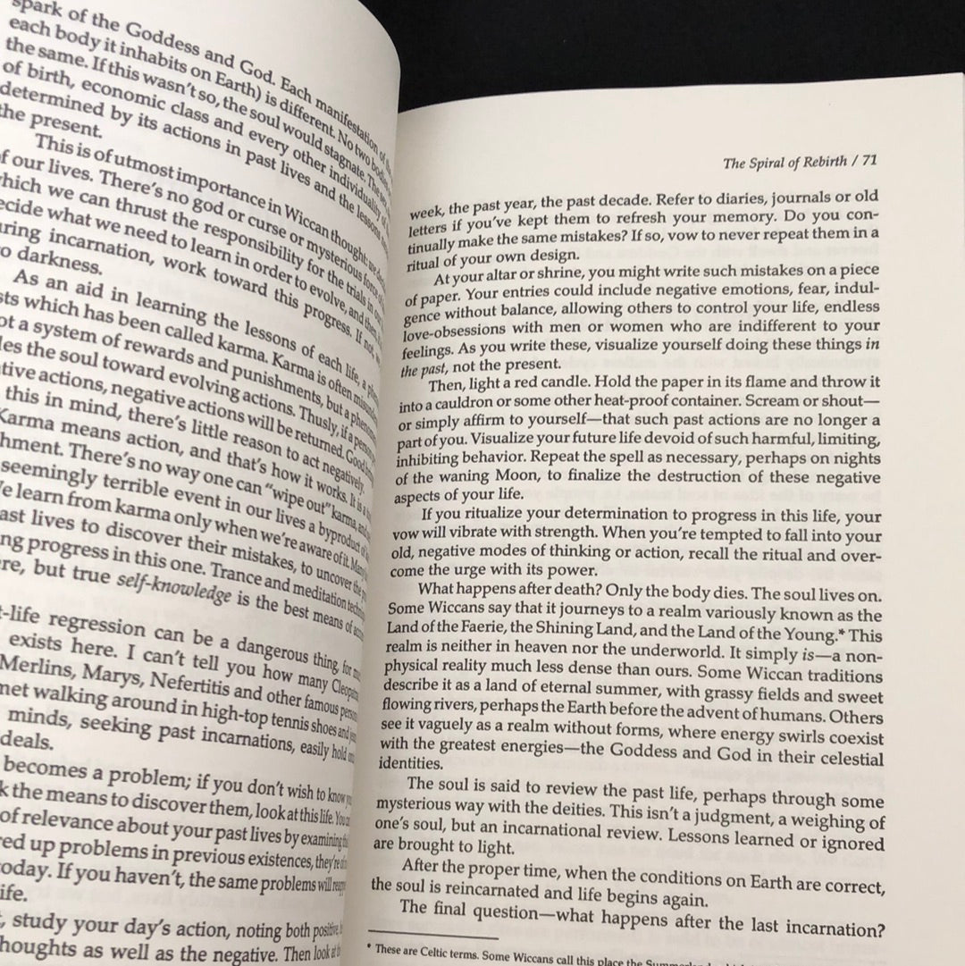 ‘Wicca A Guide For The Solitary Practitioner’ by Scott Cunningham