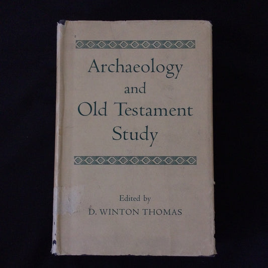 ‘Archaeology and Old Testament Study’ by D. Winston Thomas