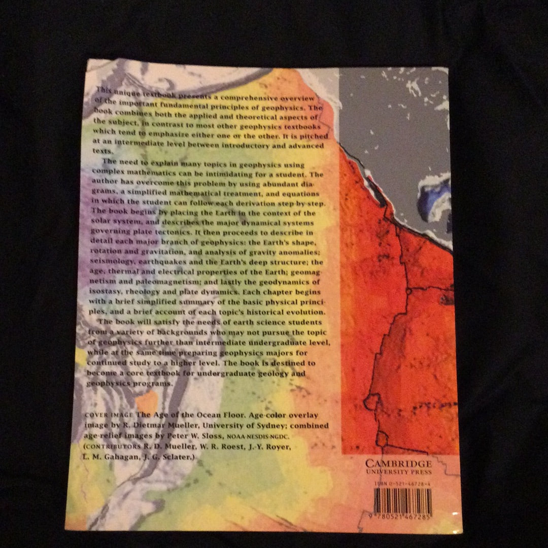 ‘Fundamentals of Geophysics’ by William Lowrie