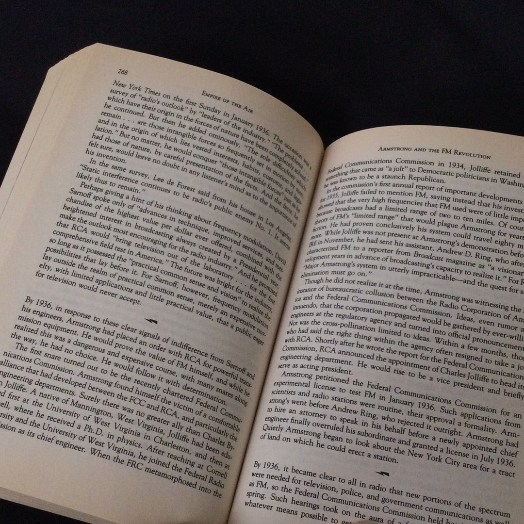 ‘Empire of the Air, the Men Who Made Radio’ by Tom Lewis